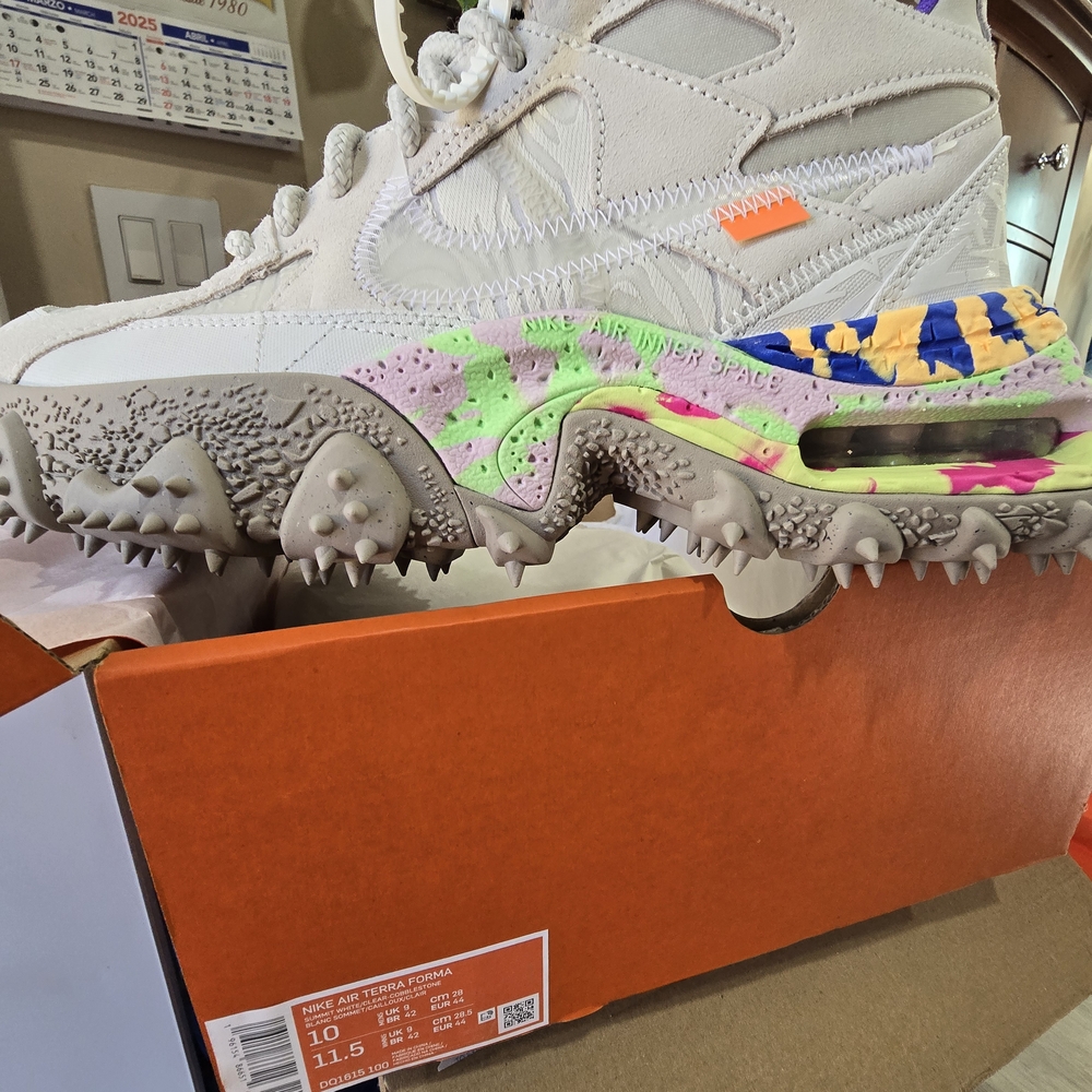 Nike Kids Air Terra Forma White Sneakers